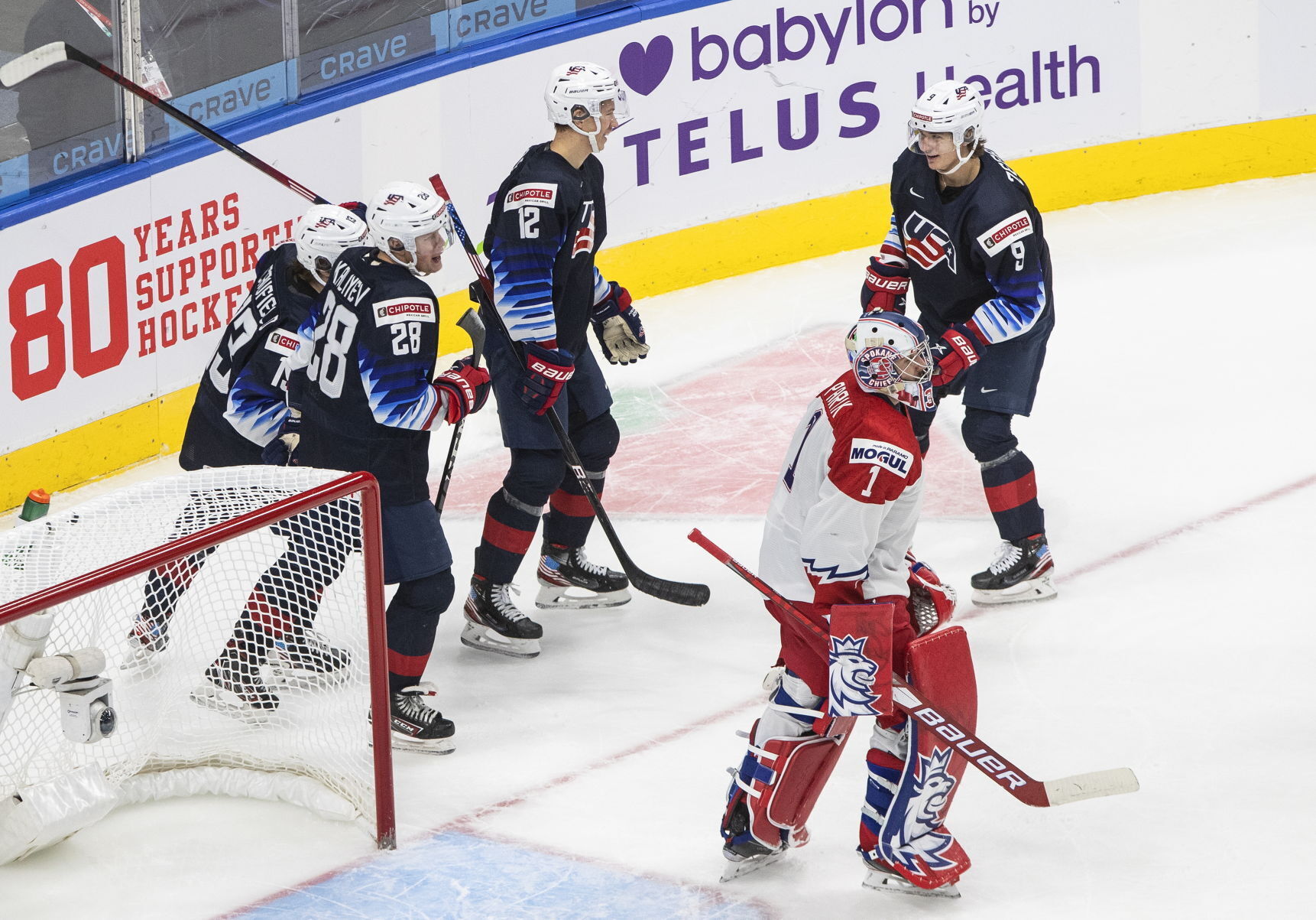 World Junior USA Czech Republic Hockey